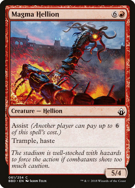 Magma Hellion [Battlebond] [Foil]