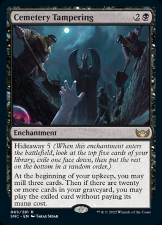 Cemetery Tampering [Streets of New Capenna] [Foil]