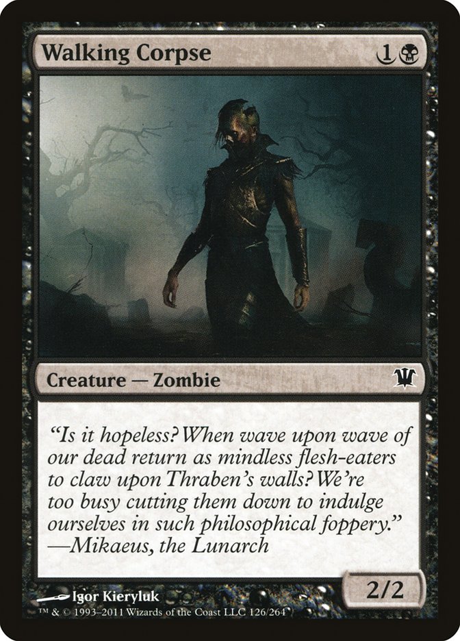 Walking Corpse [Innistrad] [Foil]