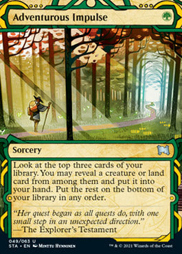 Adventurous Impulse [Strixhaven: School of Mages Mystical Archive] [Foil]