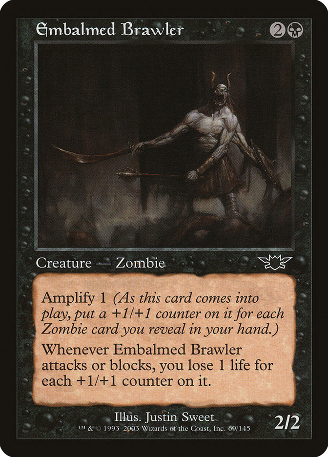 Embalmed Brawler [Legions] [Foil]