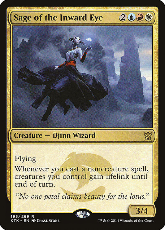 Sage of the Inward Eye [Khans of Tarkir] [Foil]