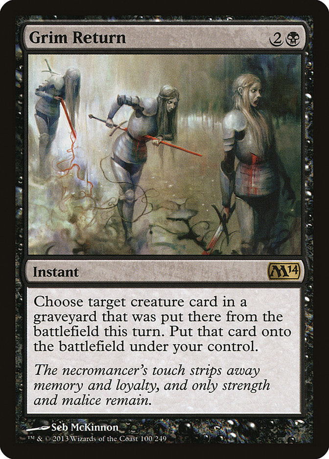 Grim Return [Core Set 2014] [Foil]