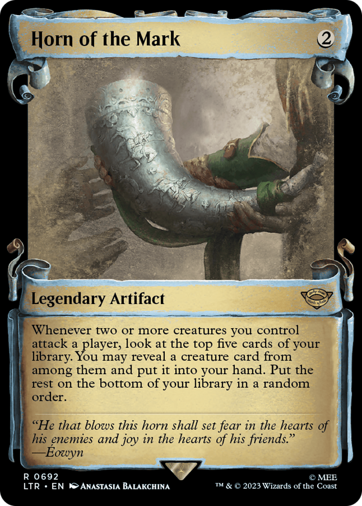 Horn of the Mark [The Lord of the Rings: Tales of Middle-Earth Showcase Scrolls] [Foil]