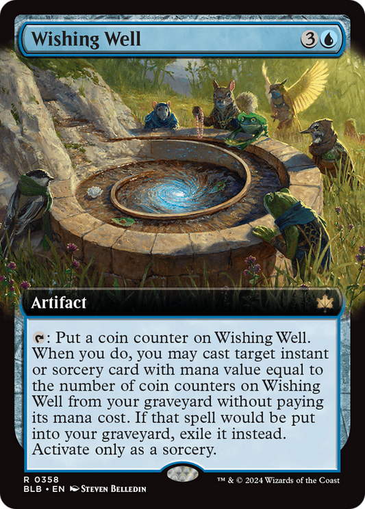 Wishing Well (Extended Art) [Bloomburrow] [Foil]
