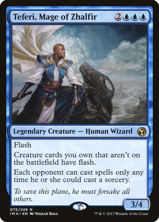 Teferi, Mage of Zhalfir [Iconic Masters] [Foil]