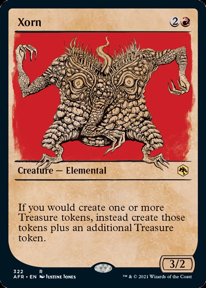 Xorn (Showcase) [Dungeons & Dragons: Adventures in the Forgotten Realms] [Foil]