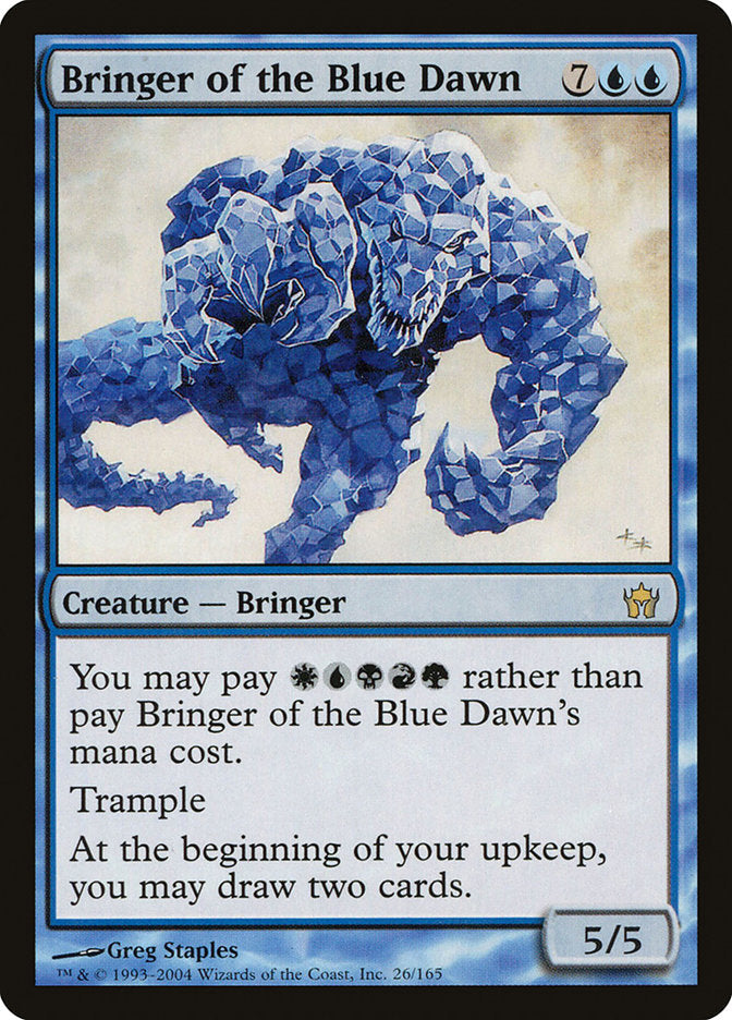 Bringer of the Blue Dawn [Fifth Dawn] [Foil]