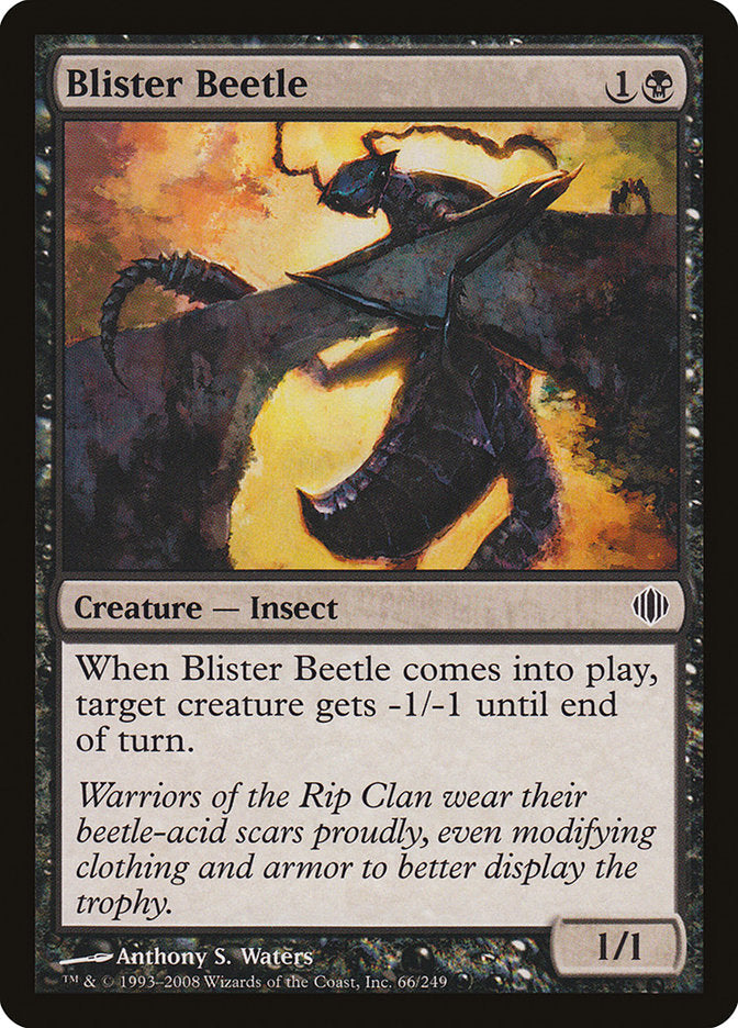 Blister Beetle [Shards of Alara] [Foil]