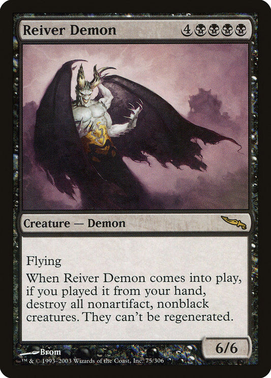 Reiver Demon [Mirrodin] [Foil]