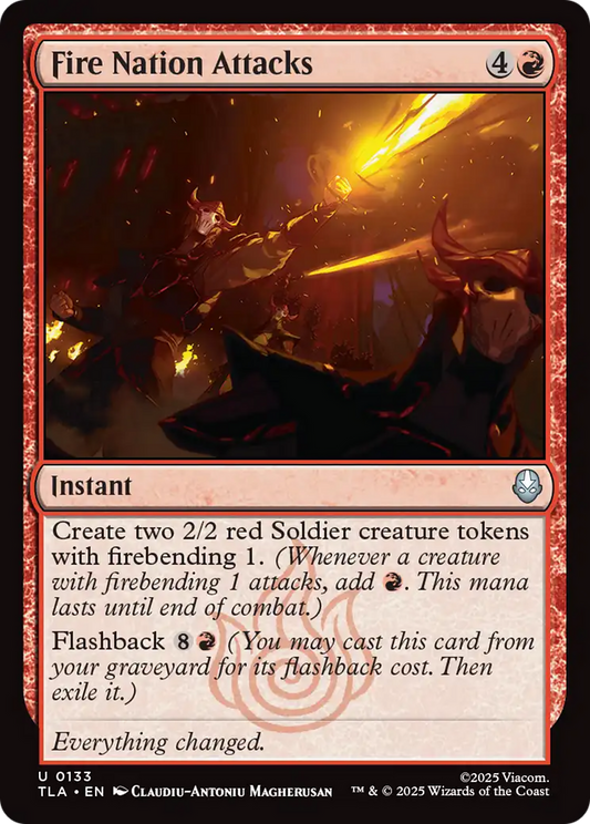 Fire Nation Attacks [Avatar: The Last Airbender] [Foil]