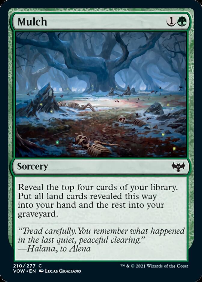 Mulch [Innistrad: Crimson Vow] [Foil]