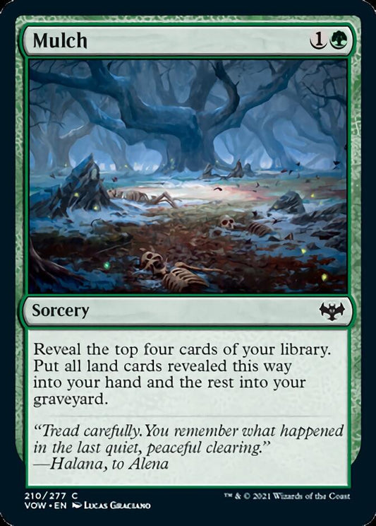 Mulch [Innistrad: Crimson Vow] [Foil]