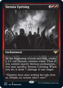 Stensia Uprising [Innistrad: Double Feature] [Foil]