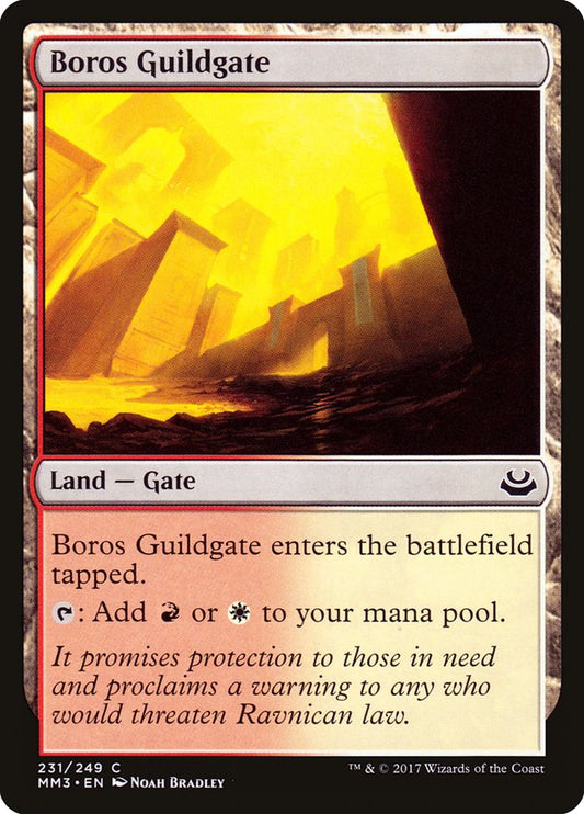 Boros Guildgate [Modern Masters 2017] [Foil]