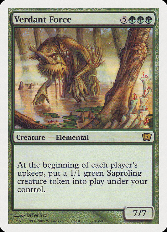 Verdant Force [Ninth Edition] [Foil]