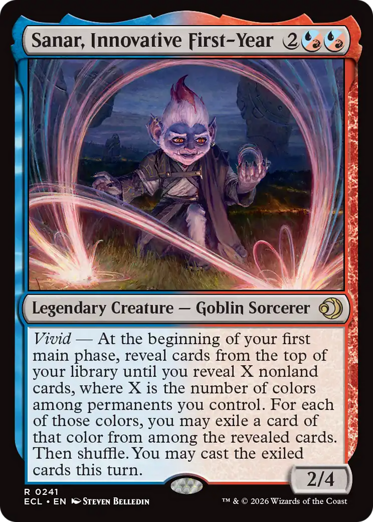 Sanar, Innovative First-Year [Lorwyn Eclipsed] [Foil]