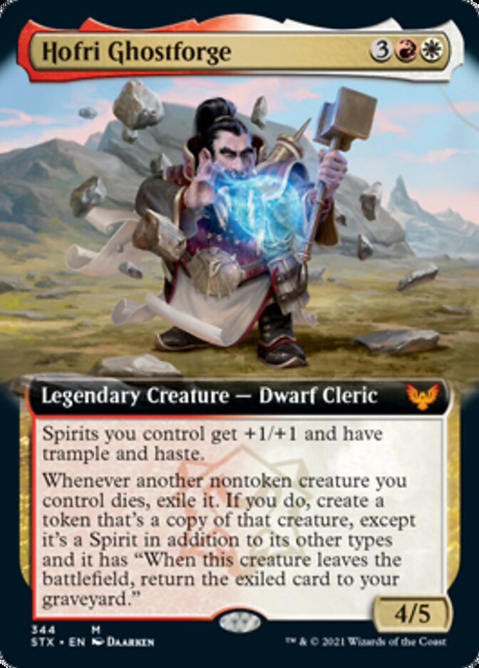 Hofri Ghostforge (Extended Art) [Strixhaven: School of Mages] [Foil]