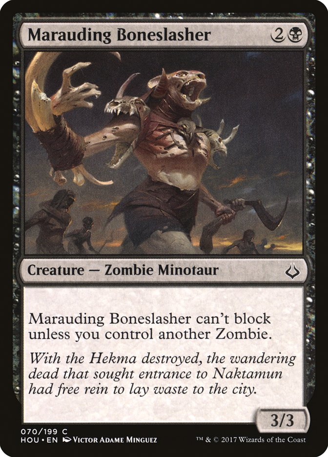 Marauding Boneslasher [Hour of Devastation] [Foil]