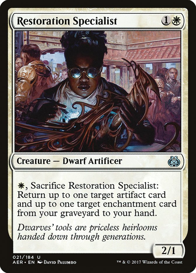 Restoration Specialist [Aether Revolt] [Foil]