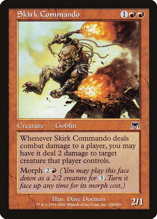 Skirk Commando [Onslaught] [Foil]