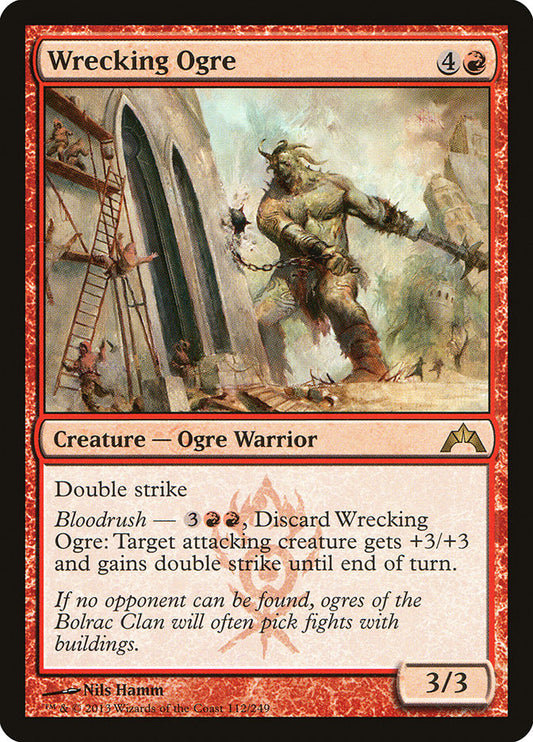 Wrecking Ogre [Gatecrash] [Foil]
