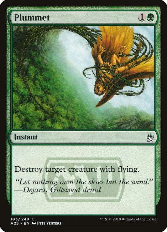 Plummet [Masters 25] [Foil]