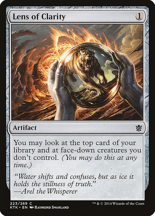 Lens of Clarity [Khans of Tarkir] [Foil]