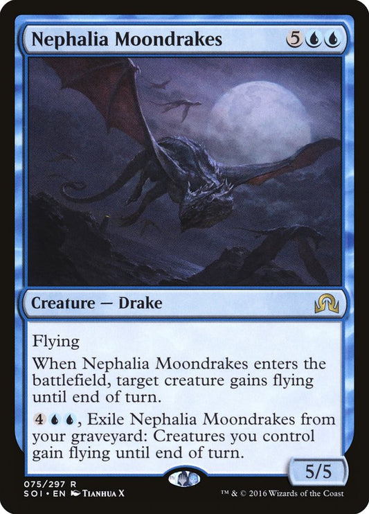 Nephalia Moondrakes [Shadows over Innistrad] [Foil]