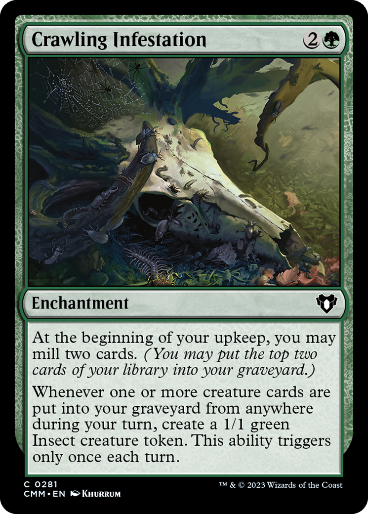 Crawling Infestation [Commander Masters] [Foil]