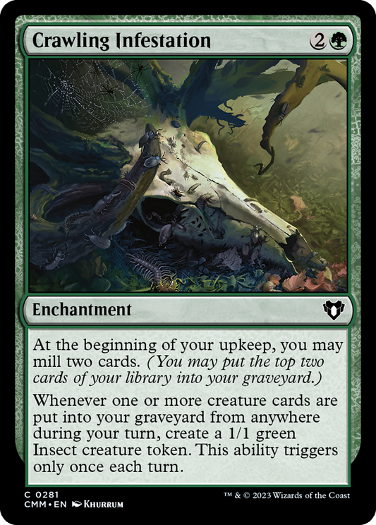 Crawling Infestation [Commander Masters] [Foil]