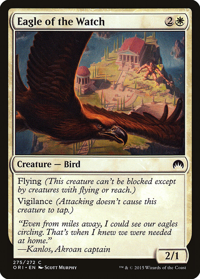 Eagle of the Watch [Magic Origins] [Foil]
