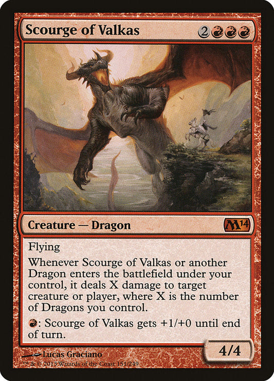 Scourge of Valkas [Core Set 2014]