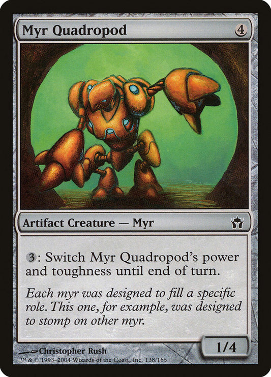Myr Quadropod [Fifth Dawn] [Foil]