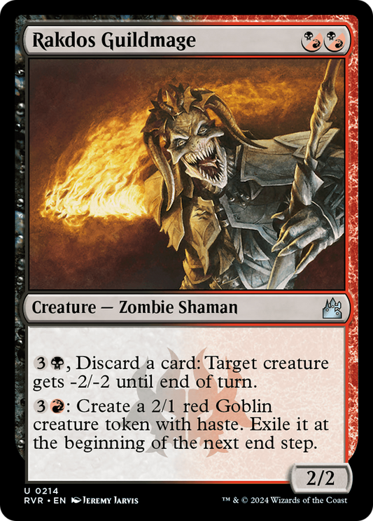 Rakdos Guildmage [Ravnica Remastered] [Foil]