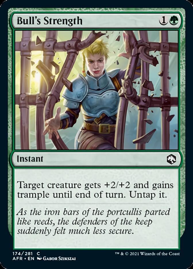 Bull's Strength [Dungeons & Dragons: Adventures in the Forgotten Realms] [Foil]