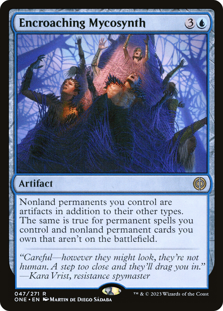 Encroaching Mycosynth [Phyrexia: All Will Be One] [Foil]