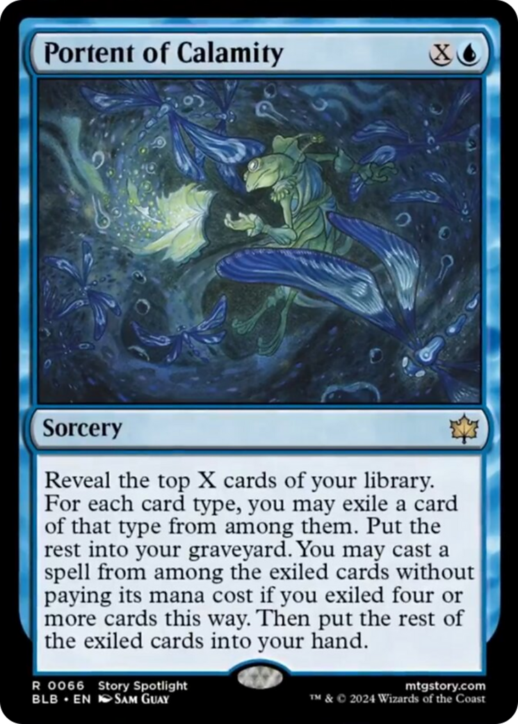 Portent of Calamity [Bloomburrow] [Foil]