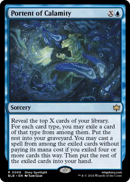 Portent of Calamity [Bloomburrow] [Foil]