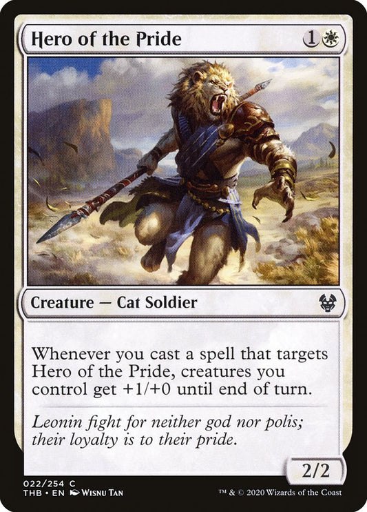 Hero of the Pride [Theros Beyond Death] [Foil]