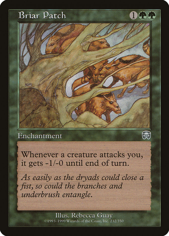 Briar Patch [Mercadian Masques] [Foil]