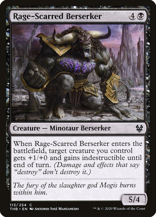 Rage-Scarred Berserker [Theros Beyond Death] [Foil]