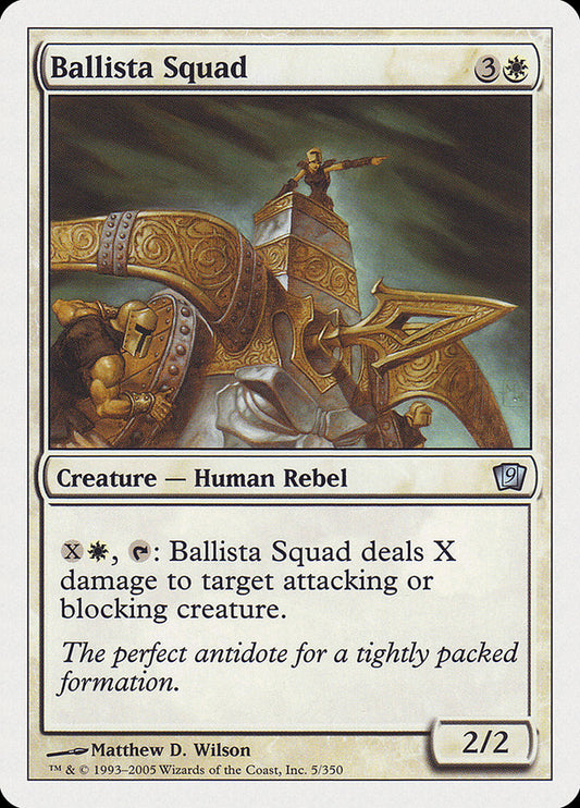 Ballista Squad [Ninth Edition] [Foil]