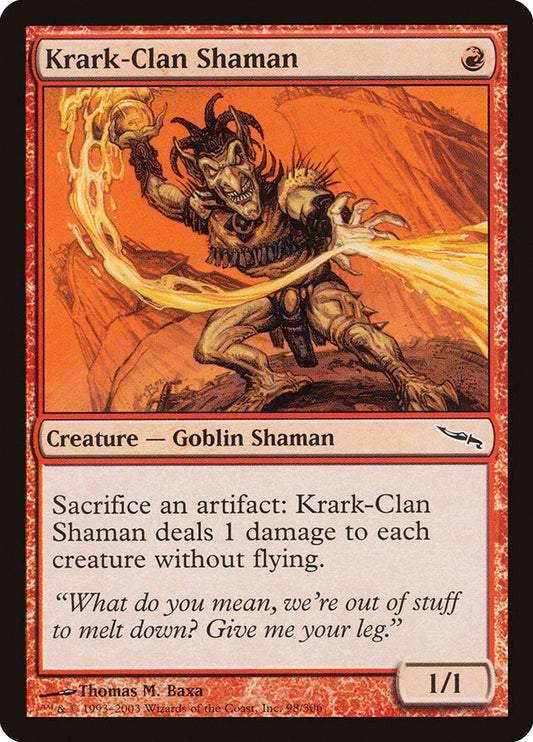 Krark-Clan Shaman [Mirrodin] [Foil]