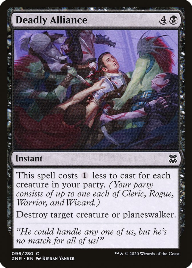 Deadly Alliance [Zendikar Rising] [Foil]
