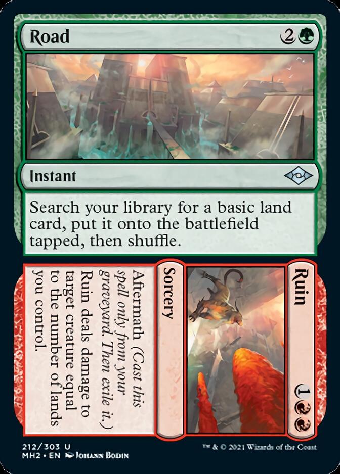 Road // Ruin [Modern Horizons 2] [Foil]