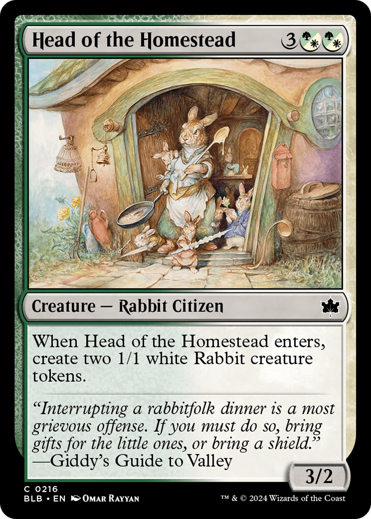 Head of the Homestead [Bloomburrow] [Foil]