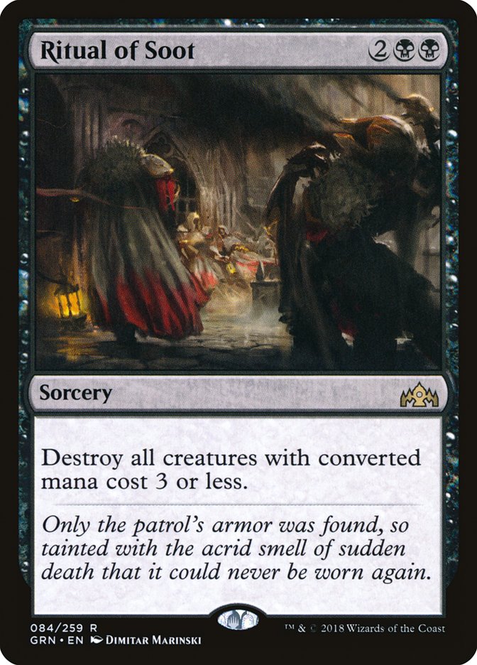 Ritual of Soot [Guilds of Ravnica] [Foil]