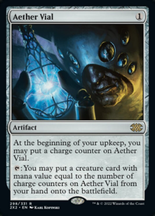 Aether Vial [Double Masters 2022] [Foil]