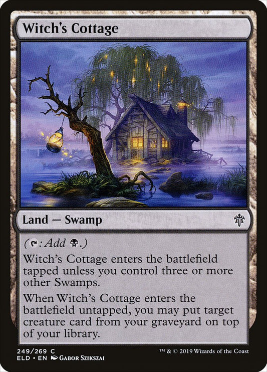 Witch's Cottage [Throne of Eldraine] [Foil]
